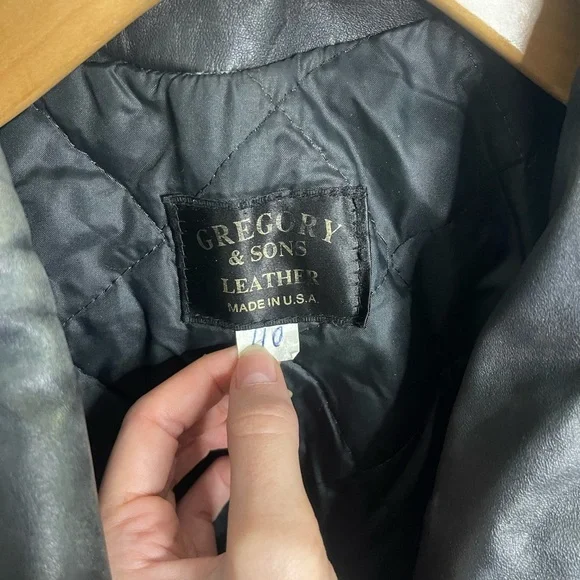 Vintage Leather Jacket - Picture 3 of 7